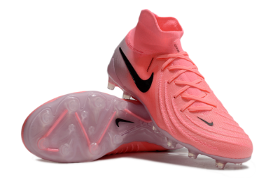 Men's Nike Phantom Luna Elite AG Artificial Grass High-Tops Football Boots - Pink/Black