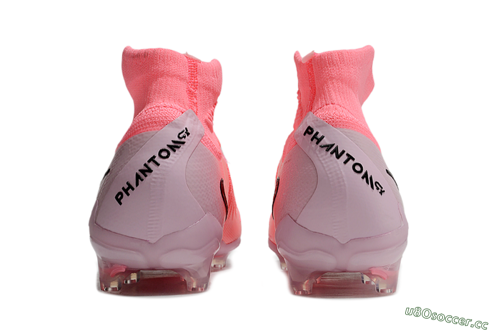 Men's Nike Phantom Luna Elite AG Artificial Grass High-Tops Football Boots - Pink/Black 5