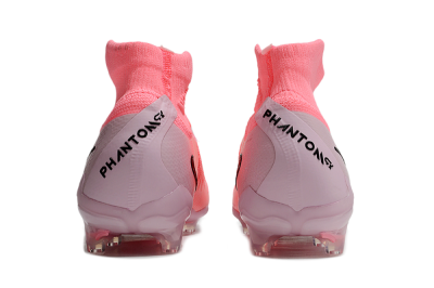 Men's Nike Phantom Luna Elite AG Artificial Grass High-Tops Football Boots - Pink/Black
