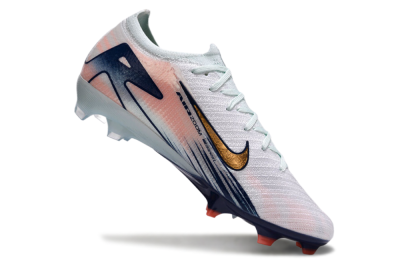 Unisex Nike Air Zoom Mercurial Vapor 16 Elite FG Firm Ground Low-Tops Football Boots - Jade/Yellow/Pink