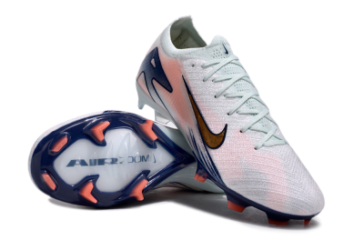 Unisex Nike Air Zoom Mercurial Vapor 16 Elite FG Firm Ground Low-Tops Football Boots - Jade/Yellow/Pink