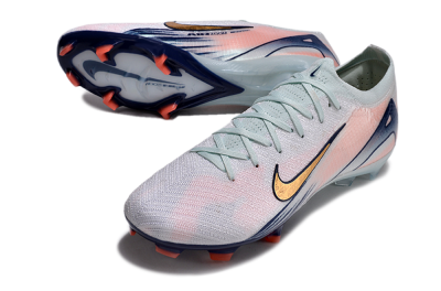 Unisex Nike Air Zoom Mercurial Vapor 16 Elite FG Firm Ground Low-Tops Football Boots - Jade/Yellow/Pink