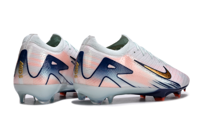 Unisex Nike Air Zoom Mercurial Vapor 16 Elite FG Firm Ground Low-Tops Football Boots - Jade/Yellow/Pink
