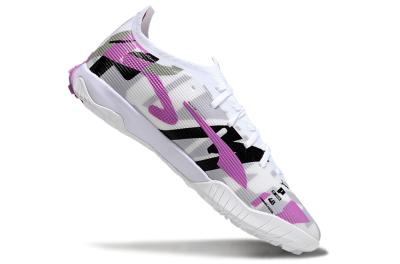 Men's Puma Ultra Ultimate TF Artificial Turf Low-Tops Football Shoes - White/Purple/Black