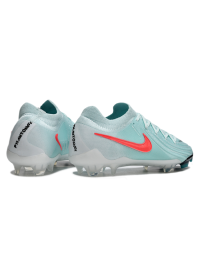 Men's Nike Phantom Luna Elite FG Firm Ground Low-Tops Football Boots - Jade/Red/Black