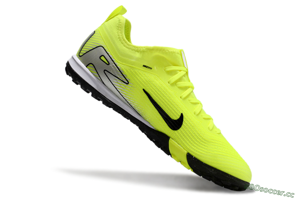 Unisex Nike Air Zoom Mercurial Vapor 16 Pro TF Artificial Turf Low-Tops Football Shoes - Yellow/Black/Silver 4