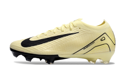 Men's Nike Air Zoom Mercurial Vapor 16 Elite FG Firm Ground Low-Tops Football Boots - Beige/Black