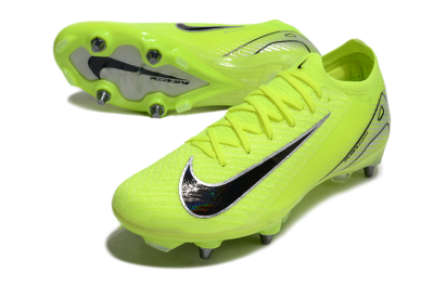 Men's Nike Air Zoom Mercurial Vapor 16 Elite SG Soft Ground Low-Tops Football Boots - Yellow/Black/Silver