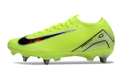 Men's Nike Air Zoom Mercurial Vapor 16 Elite SG Soft Ground Low-Tops Football Boots - Yellow/Black/Silver