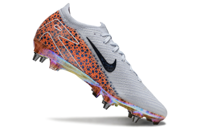 Men's Nike Air Zoom Mercurial Vapor 16 Pro SG Soft Ground Low-Tops Football Boots - Grey/Black/Leopard