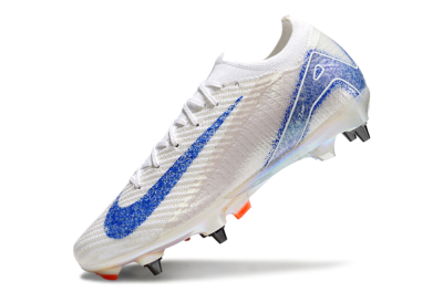 Men's Nike Air Zoom Mercurial Vapor 16 Pro SG Soft Ground Low-Tops Football Boots - Beige/White/Blue