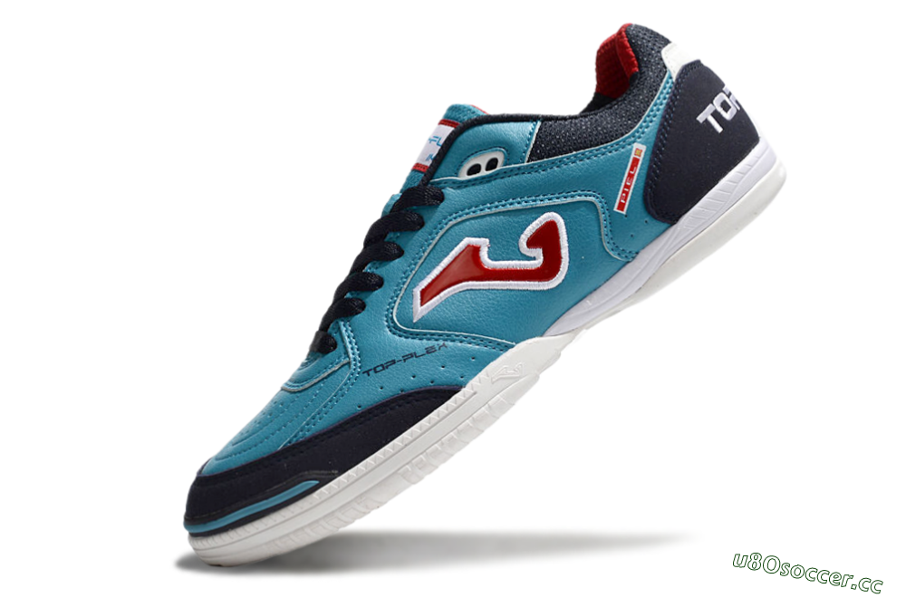 Men's Joma Top Flex IC Indoor & Futsal Low-Tops Football Shoes - Blue/Red/Black 5