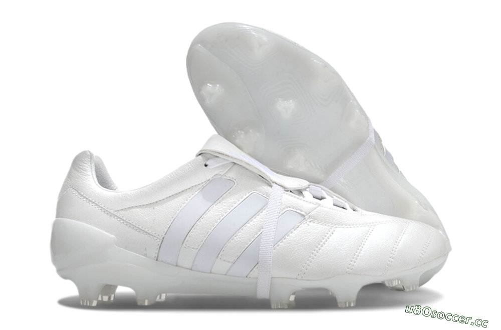 Men's Adidas Predator Mutator Mania Tormentor Tongue FG Firm Ground Low-Tops Football Boots - Silver/White 2