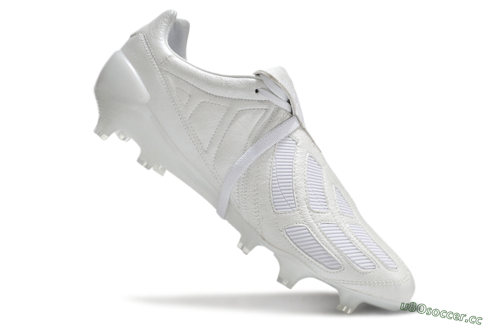 Men's Adidas Predator Mutator Mania Tormentor Tongue FG Firm Ground Low-Tops Football Boots - Silver/White 4