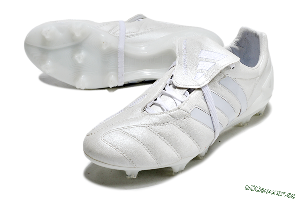 Men's Adidas Predator Mutator Mania Tormentor Tongue FG Firm Ground Low-Tops Football Boots - Silver/White 3