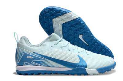 Unisex Nike Air Zoom Mercurial Vapor 16 Pro TF Artificial Turf Low-Tops Football Shoes - Jade/Blue/White
