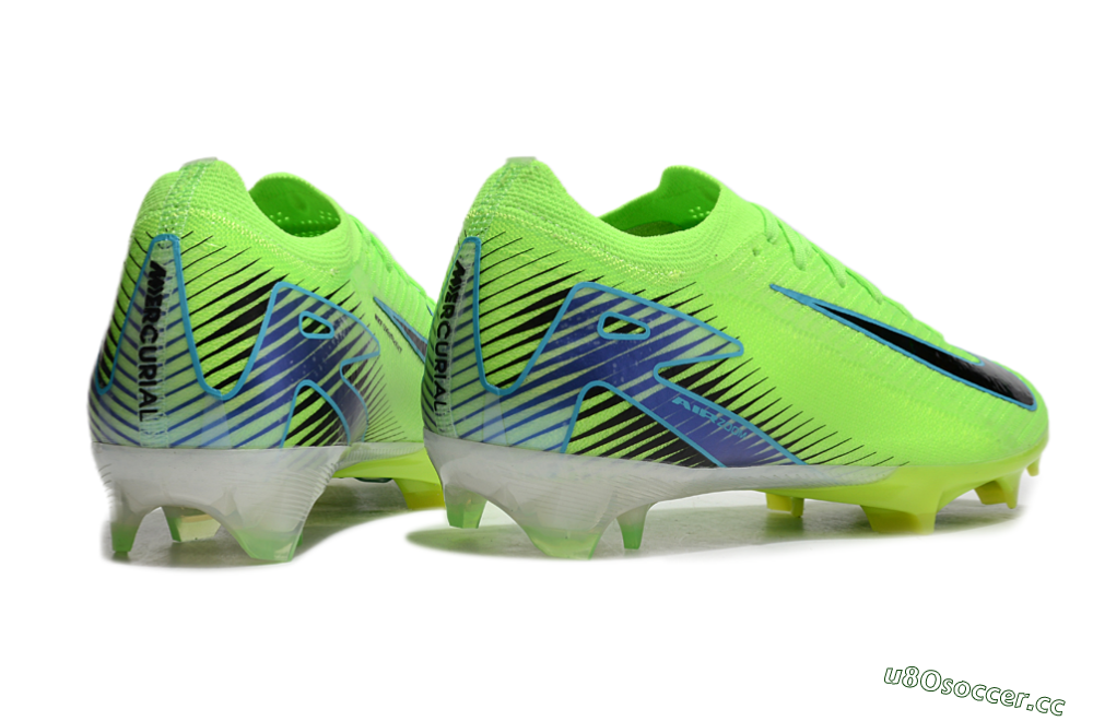 Unisex Nike Air Zoom Mercurial Vapor 16 Elite FG Firm Ground Low-Tops Football Boots - Yellow/Black/Blue 6