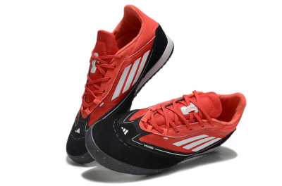 Men's Adidas F50 Elite Messi IC Indoor & Futsal Low-Tops Football Shoes - Red/White/Black