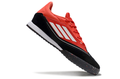 Men's Adidas F50 Elite Messi IC Indoor & Futsal Low-Tops Football Shoes - Red/White/Black