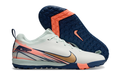 Unisex Nike Air Zoom Mercurial Vapor 16 Pro TF Artificial Turf Low-Tops Football Shoes - Jade/Gold/Pink