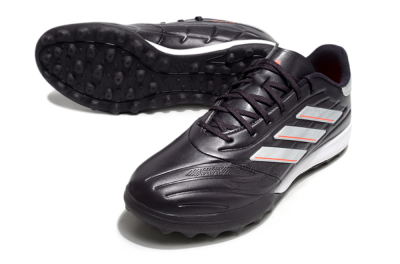 Men's Adidas Copa Pure 3 TF Artificial Turf Low-Tops Football Shoes - Black/Silver/White