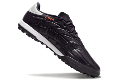Men's Adidas Copa Pure 3 TF Artificial Turf Low-Tops Football Shoes - Black/Silver/White
