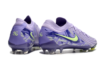 Men's Nike Phantom Luna Elite FG Firm Ground Low-Tops Football Boots - Purple/Yellow/White