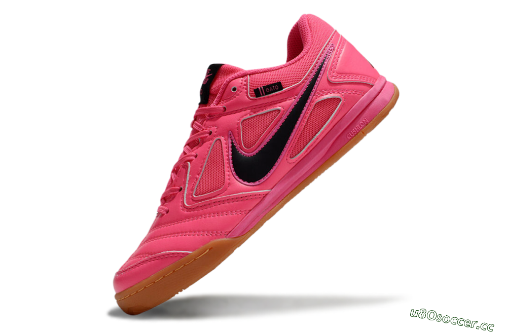 Unisex Supreme x Nike SB Gato IC Indoor & Futsal Low-Tops Football Shoes - Red/Black/Brown 5