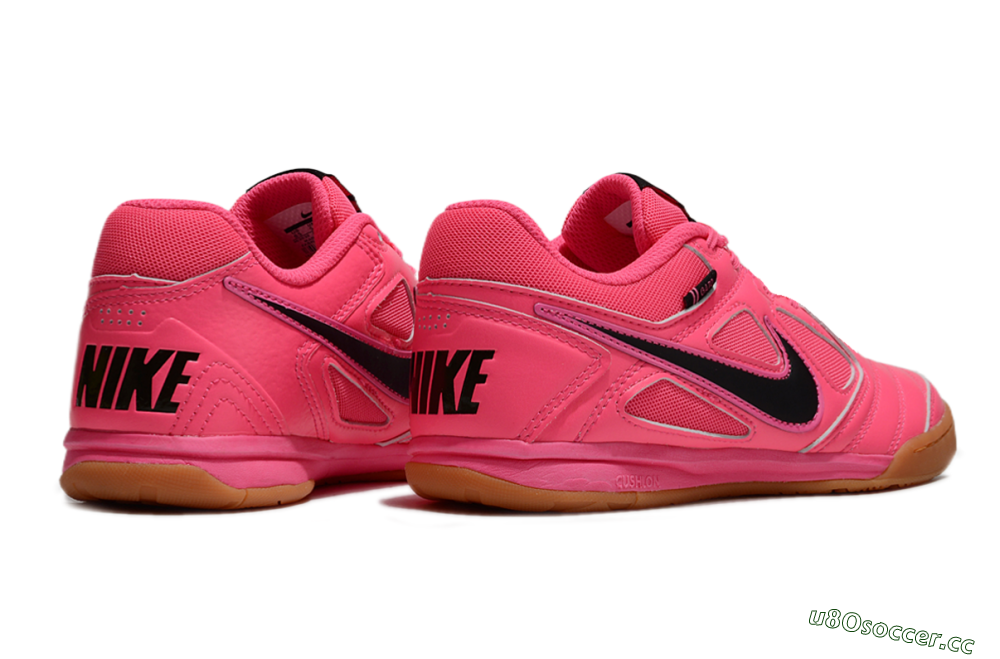 Unisex Supreme x Nike SB Gato IC Indoor & Futsal Low-Tops Football Shoes - Red/Black/Brown 6