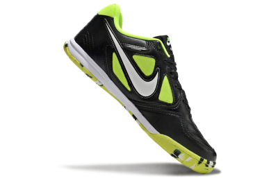 Unisex Supreme x Nike SB Gato IC Indoor & Futsal Low-Tops Football Shoes - Black/Yellow/White