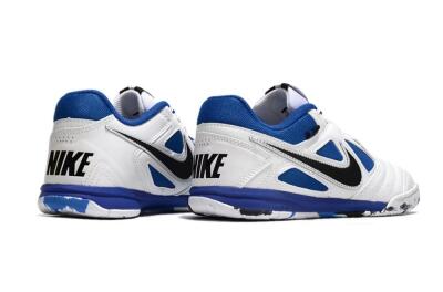 Unisex Supreme x Nike SB Gato IC Indoor & Futsal Low-Tops Football Shoes - White/Blue/Black