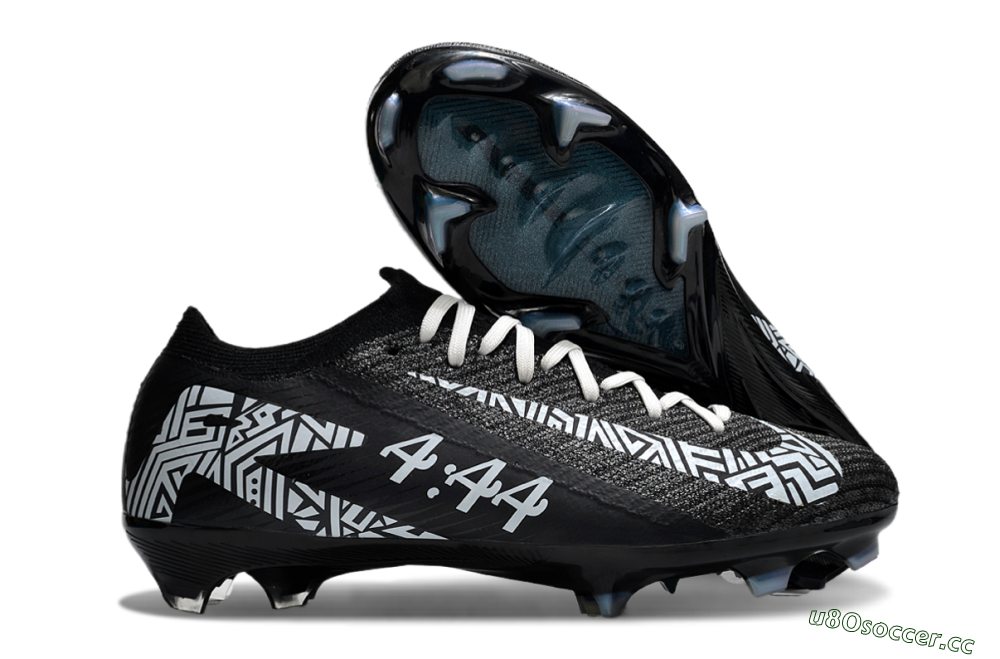 Unisex Nike Air Zoom Mercurial Vapor 16 Elite FG Firm Ground Low-Tops Football Boots - Black/White/Blue 2