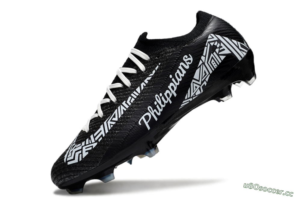 Unisex Nike Air Zoom Mercurial Vapor 16 Elite FG Firm Ground Low-Tops Football Boots - Black/White/Blue 5