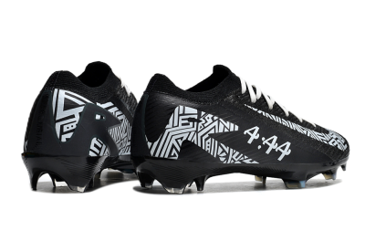 Unisex Nike Air Zoom Mercurial Vapor 16 Elite FG Firm Ground Low-Tops Football Boots - Black/White/Blue