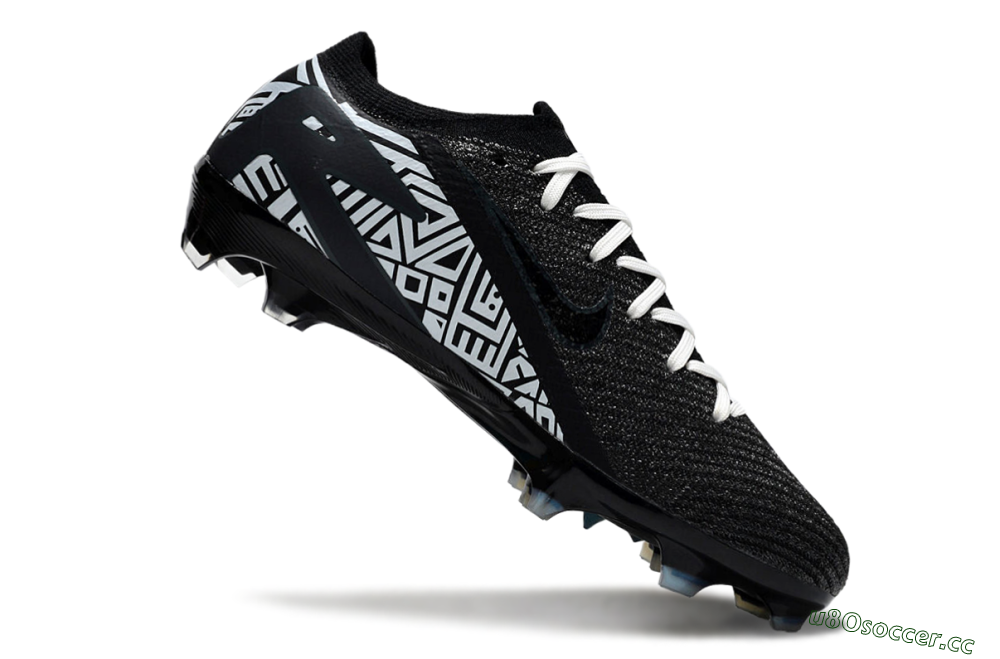 Unisex Nike Air Zoom Mercurial Vapor 16 Elite FG Firm Ground Low-Tops Football Boots - Black/White/Blue 4