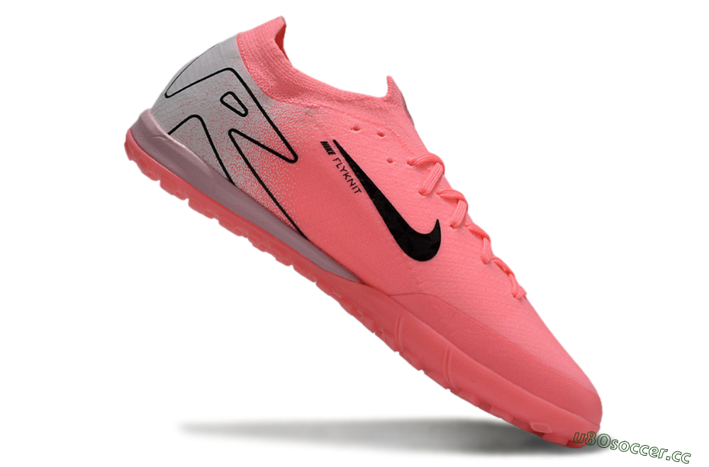Unisex Nike Air Zoom Mercurial Vapor 16 Elite TF Artificial Turf Low-Tops Football Shoes - Pink/Black/Silver 4