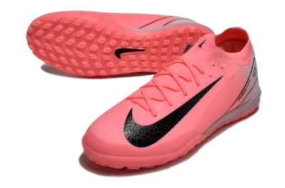Unisex Nike Air Zoom Mercurial Vapor 16 Elite TF Artificial Turf Low-Tops Football Shoes - Pink/Black/Silver