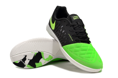 Unisex Nike Lunar Gato 2 IC Indoor & Futsal Low-Tops Football Shoes - Yellow/Black/White