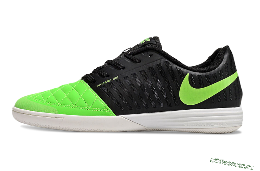 Unisex Nike Lunar Gato 2 IC Indoor & Futsal Low-Tops Football Shoes - Yellow/Black/White 0