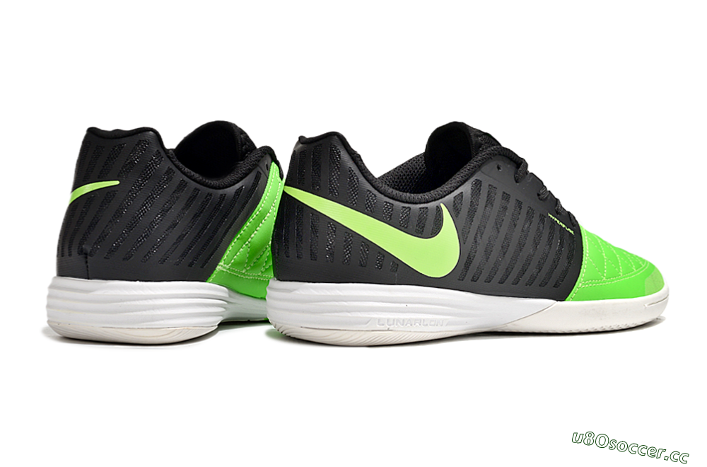 Unisex Nike Lunar Gato 2 IC Indoor & Futsal Low-Tops Football Shoes - Yellow/Black/White 6
