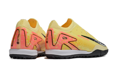 Kids Nike Air Zoom Mercurial Vapor 16 Elite TF Artificial Turf Low-Tops Football Shoes - Yellow/Black/Red