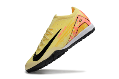 Kids Nike Air Zoom Mercurial Vapor 16 Elite TF Artificial Turf Low-Tops Football Shoes - Yellow/Black/Red