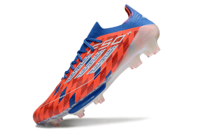 Unisex Adidas F50+ Lightstrike Pro Elite FG Firm Ground Low-Tops Football Boots - Red/White/Blue