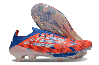 Unisex Adidas F50+ Lightstrike Pro Elite FG Firm Ground Low-Tops Football Boots - Red/White/Blue