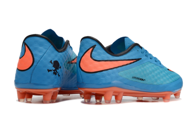 Men's Nike Hypervenom Phantom FG Firm Ground Low-Tops Football Boots - Blue/Red/Black