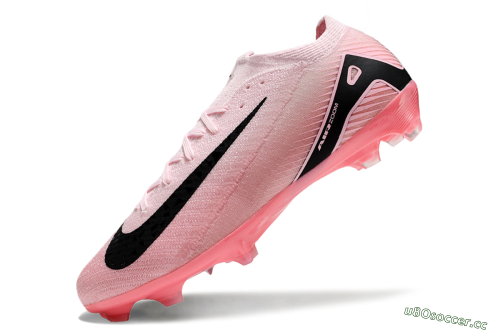 Unisex Nike Air Zoom Mercurial Vapor 16 Elite FG Firm Ground Low-Tops Football Boots - Pink/Black/Blue 5