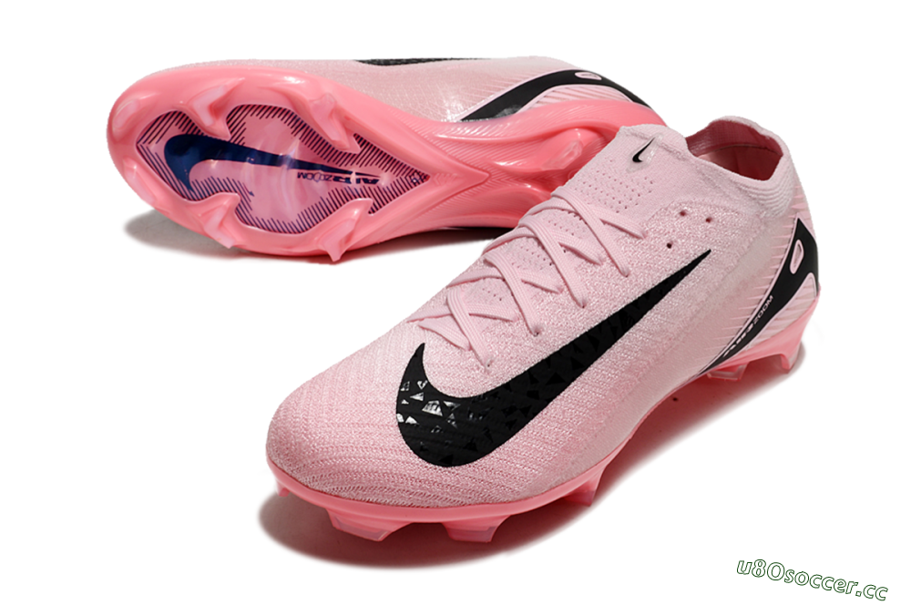 Unisex Nike Air Zoom Mercurial Vapor 16 Elite FG Firm Ground Low-Tops Football Boots - Pink/Black/Blue 3