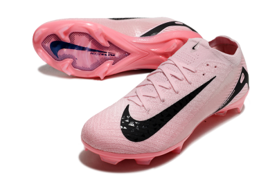 Unisex Nike Air Zoom Mercurial Vapor 16 Elite FG Firm Ground Low-Tops Football Boots - Pink/Black/Blue
