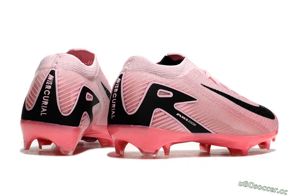 Unisex Nike Air Zoom Mercurial Vapor 16 Elite FG Firm Ground Low-Tops Football Boots - Pink/Black/Blue 6