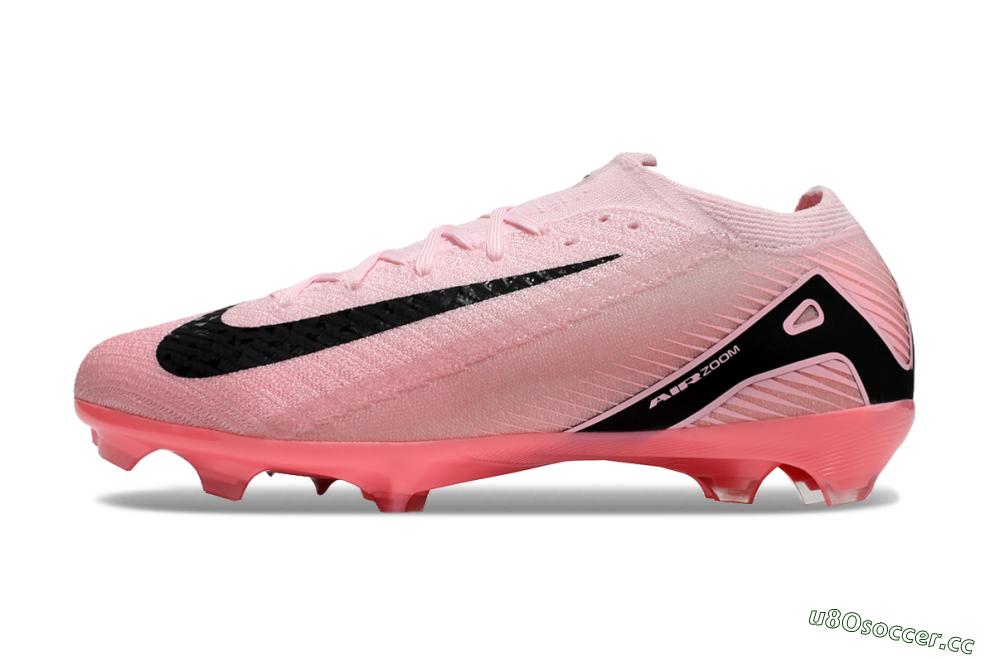 Unisex Nike Air Zoom Mercurial Vapor 16 Elite FG Firm Ground Low-Tops Football Boots - Pink/Black/Blue 0